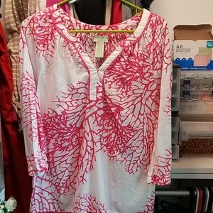 Soft, colorful blouse